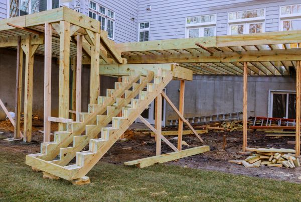 Deck Post Replacement in Southfield